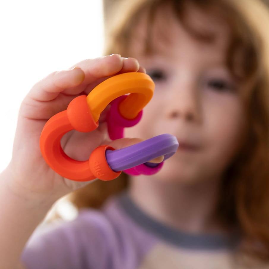 Silikonowe ogniwa Fat Brain Toy Co. – Plip Links, 20 szt. – zdjęcie 7