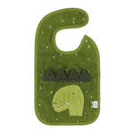 Śliniak Dinozaur Trixie – bawełna organiczna, 44 × 26 cm