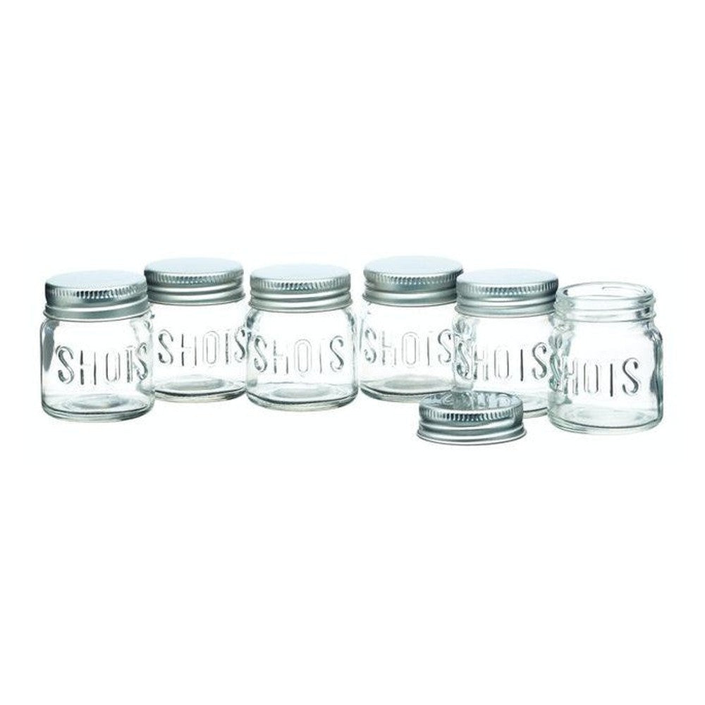 Słoiczki do shotów BarCraft Mini Kitchen Craft – 6 szt. po 60 ml – zdjęcie 4