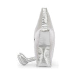 Maskotka Jellycat Amuseables – Srebrna Gwiazdka 17 cm, zbliżenie na srebrną nóżkę