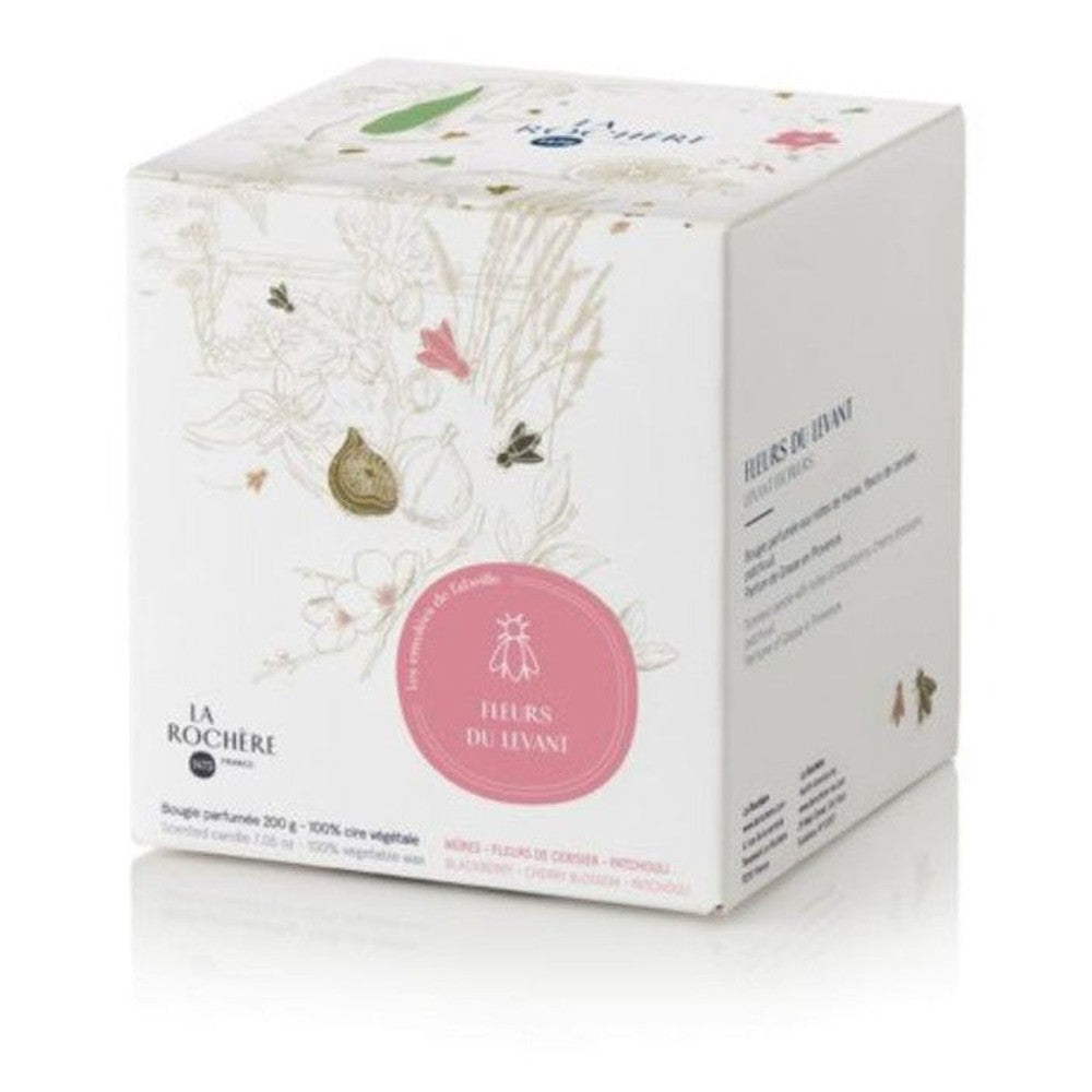 Świeca zapachowa Abeille La Rochère – kwiat wiśni, jeżyna, paczula, 300 ml – zdjęcie 4
