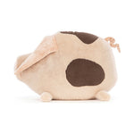 Maskotka Jellycat – Świnka w Plamki 40 cm, widok z boku