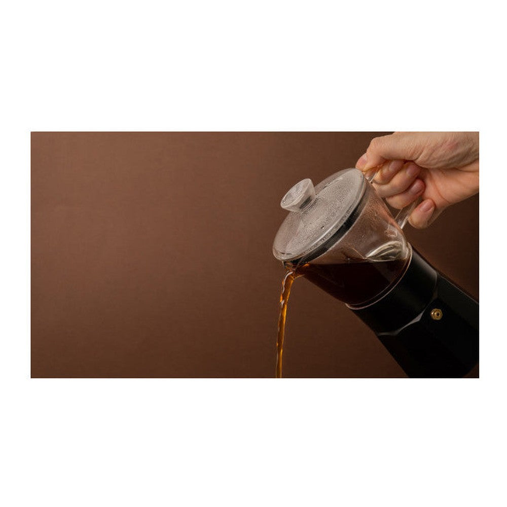 Szklana kawiarka Verona La Cafetière – czarna, 290 ml – zdjęcie 3