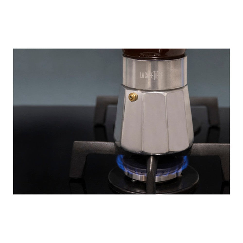 Szklana kawiarka Verona La Cafetière – srebrna, 290 ml – zdjęcie 6