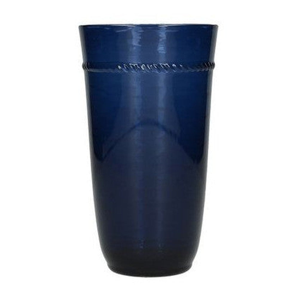 Szklanka akrylowa do ogrodu Drift Mikasa – indygo, 500 ml, zestaw 6 szt.