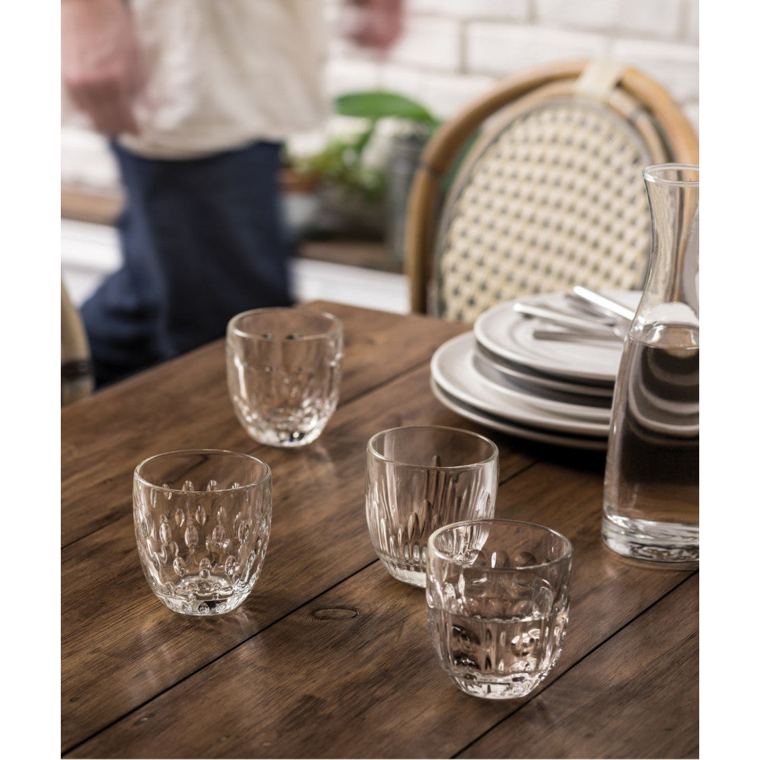Szklanka do espresso Troquet La Rochère – prążki 100 ml – zdjęcie 3