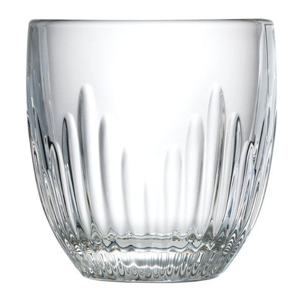 Szklanka do espresso Troquet La Rochère – prążki 100 ml