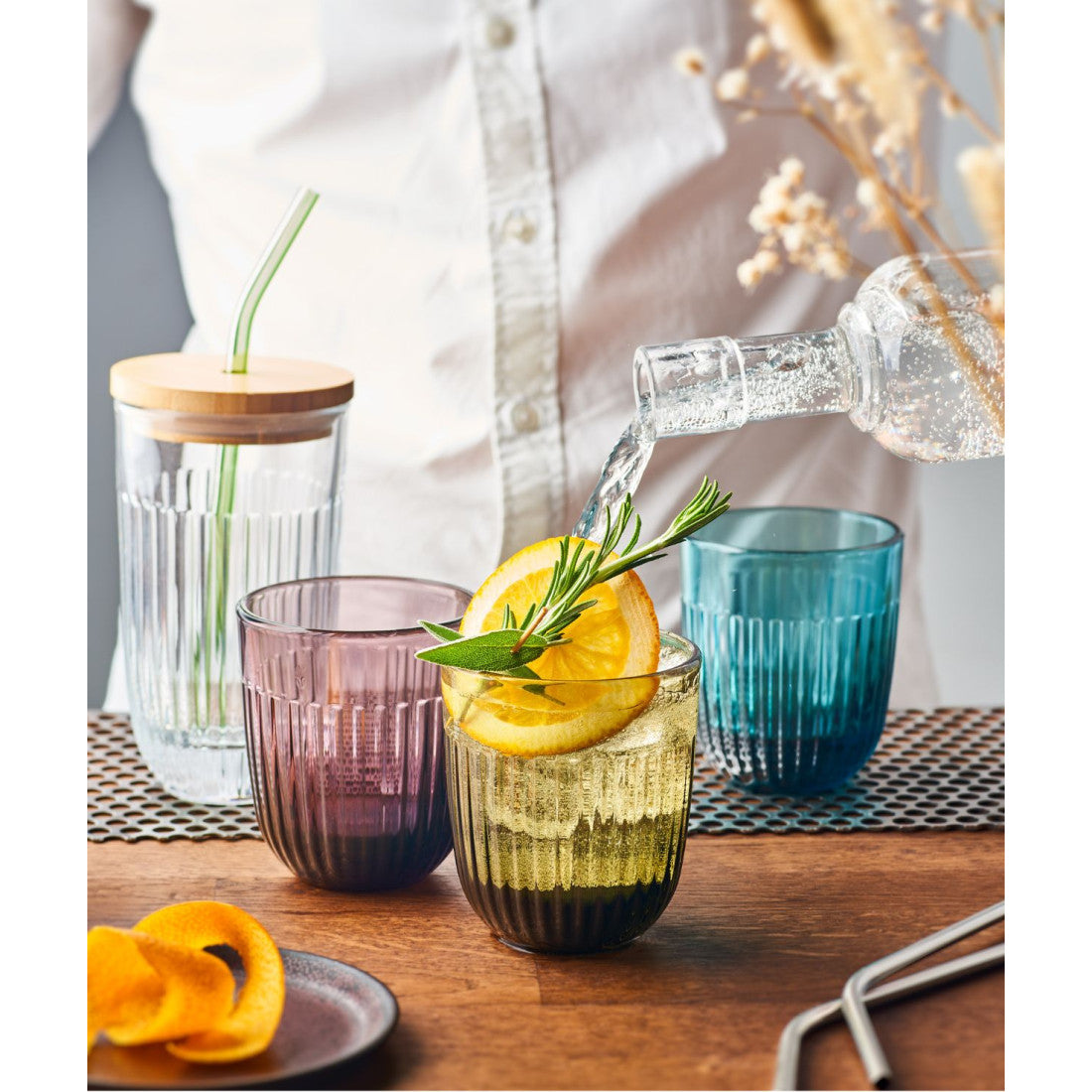 Szklanka Ouessant La Rochère 240 ml – bakłażan – zdjęcie 3