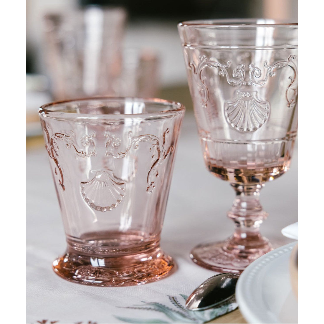 Szklanka Wersal La Rochère 240 ml – różowa – zdjęcie 3