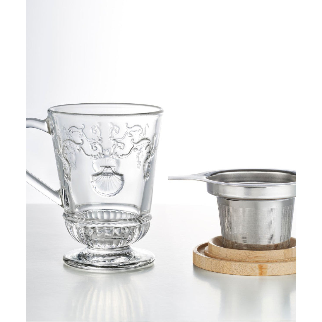 Szklanka z zaparzaczem Wersal La Rochère – 240 ml – zdjęcie 2