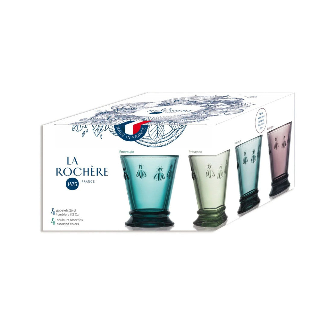 Szklanki Abeille La Rochère 250 ml – 4 szt. – zdjęcie 3