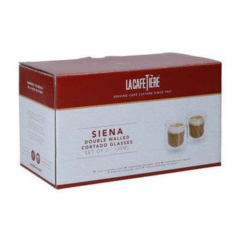 Szklanki do kawy Siena z podwójnymi ściankami La Cafetière – 2 szt., 135 ml – zdjęcie 7