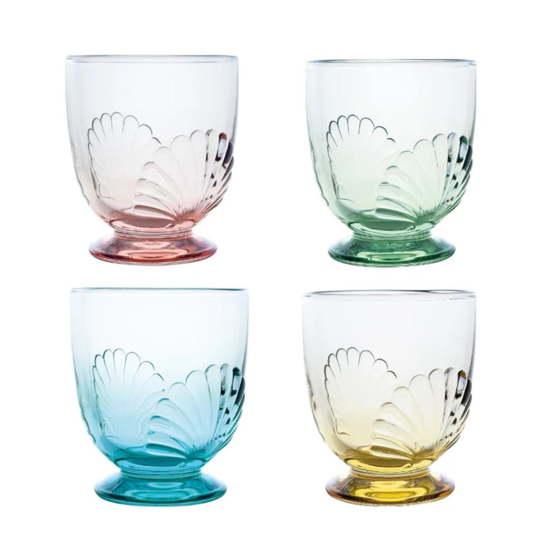 Szklanki kolorowe Belle-ile La Rochère – 4 szt., 250 ml