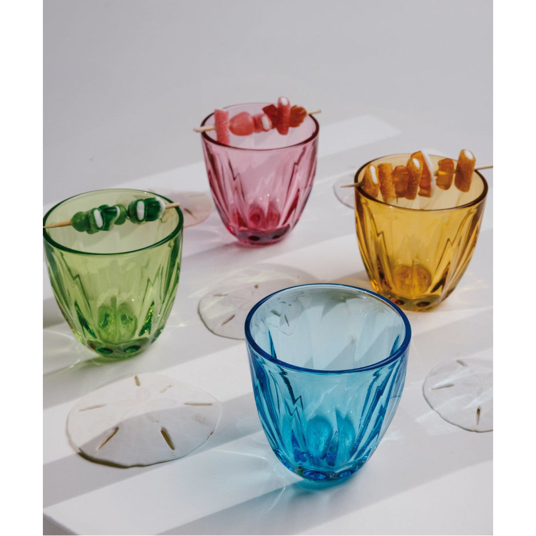 Szklanki kolorowe Lily La Rochère – 4 szt., 250 ml – zdjęcie 2