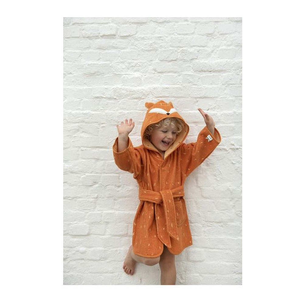 Szlafrok Lis Trixie – frotte, rozmiar 5–6 lat – zdjęcie 3