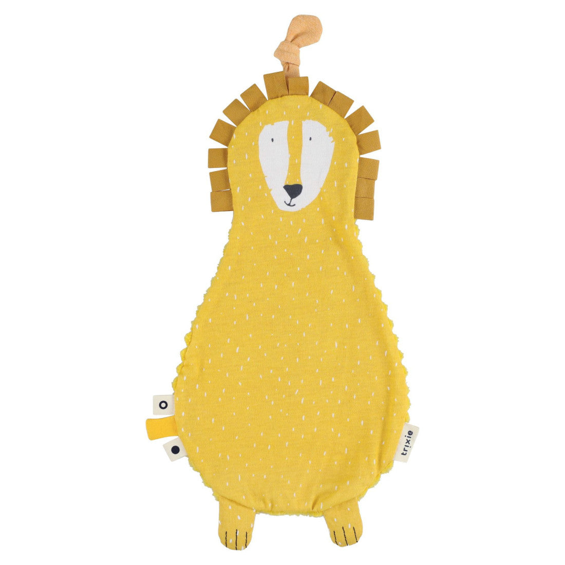 Szmatka przytulanka do smoczka Lew Trixie – 37 × 16 cm
