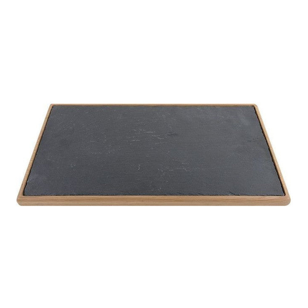 Taca serwisowa Cocoon Mikasa – z łupka, 32 × 25 cm