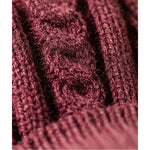 Maskotka Jellycat – Terier Kremowy w Swetrze 25 cm, zbliżenie na sweter w warkocze