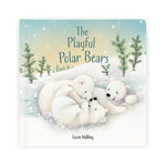 Książeczka Jellycat „The Playful Polar Bears” – okładka z przodu
