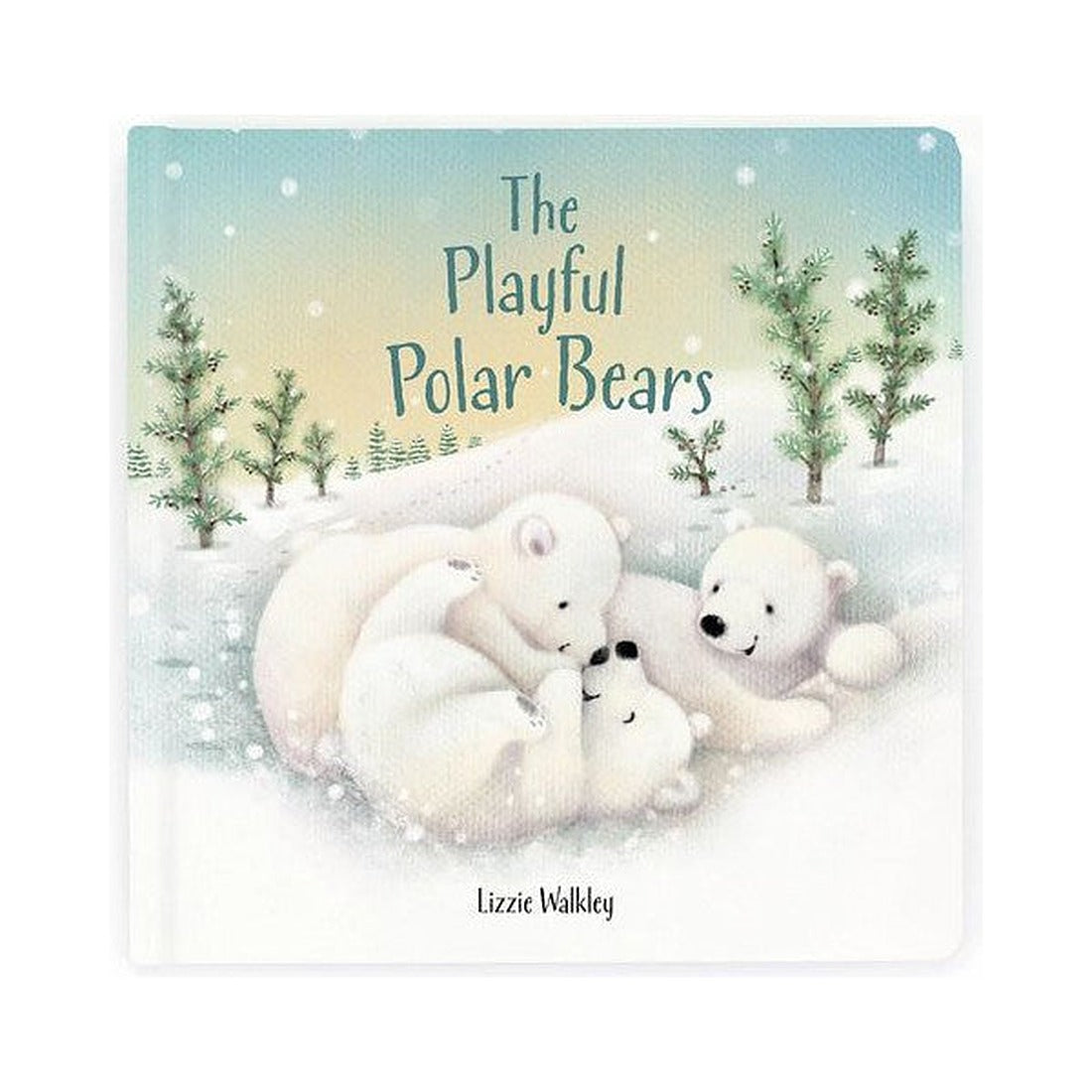 Książeczka Jellycat „The Playful Polar Bears” – okładka z przodu