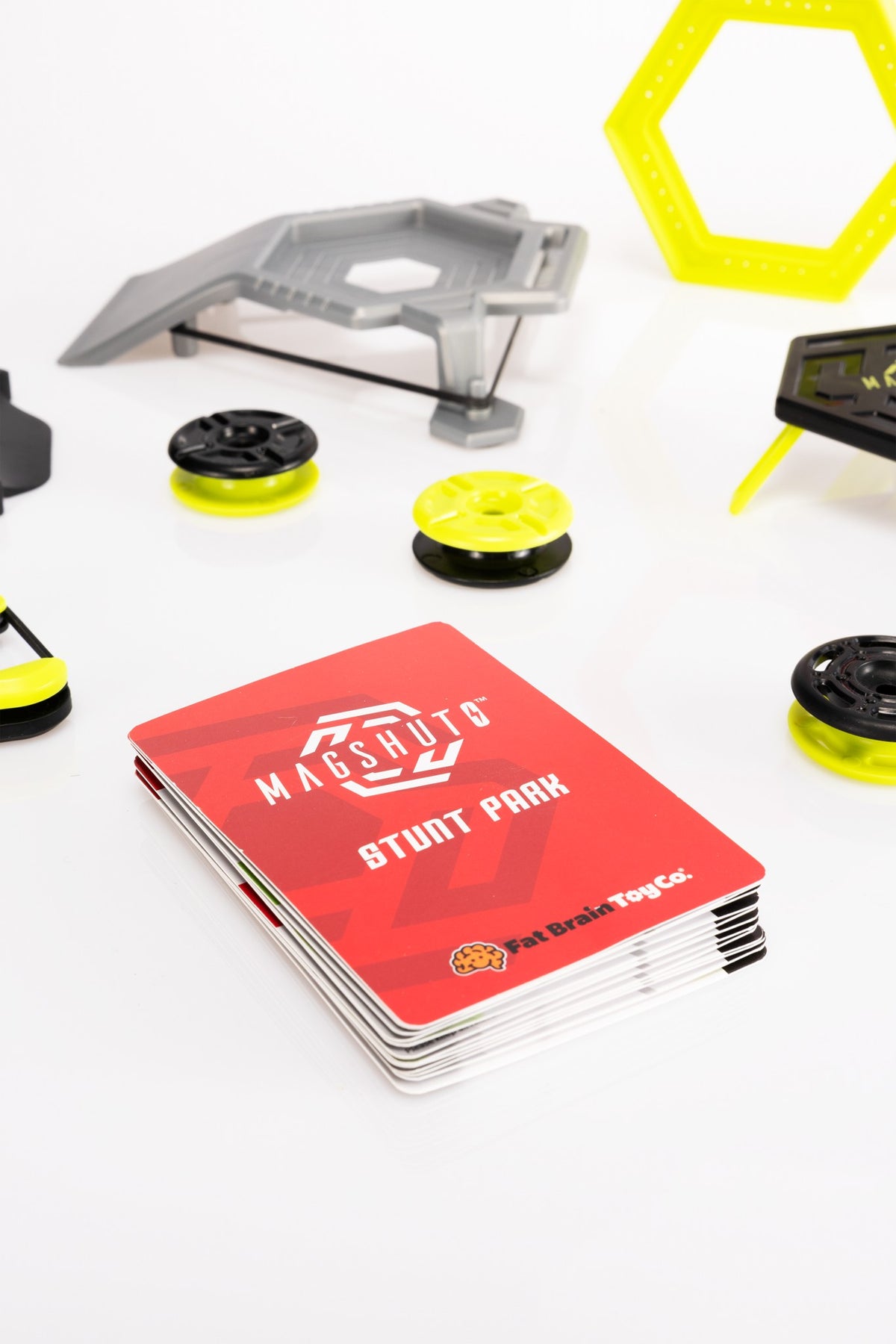 Tor wyzwań MagShuto Fat Brain Toy Co. – Stunt Park – zdjęcie 3