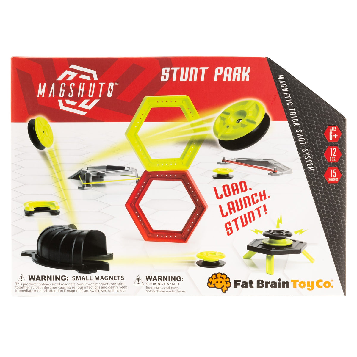 Tor wyzwań MagShuto Fat Brain Toy Co. – Stunt Park – zdjęcie 4