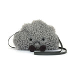 Torebka na ramię Jellycat Amuseables – Chmurka Burzowa 24 cm, widok z przodu