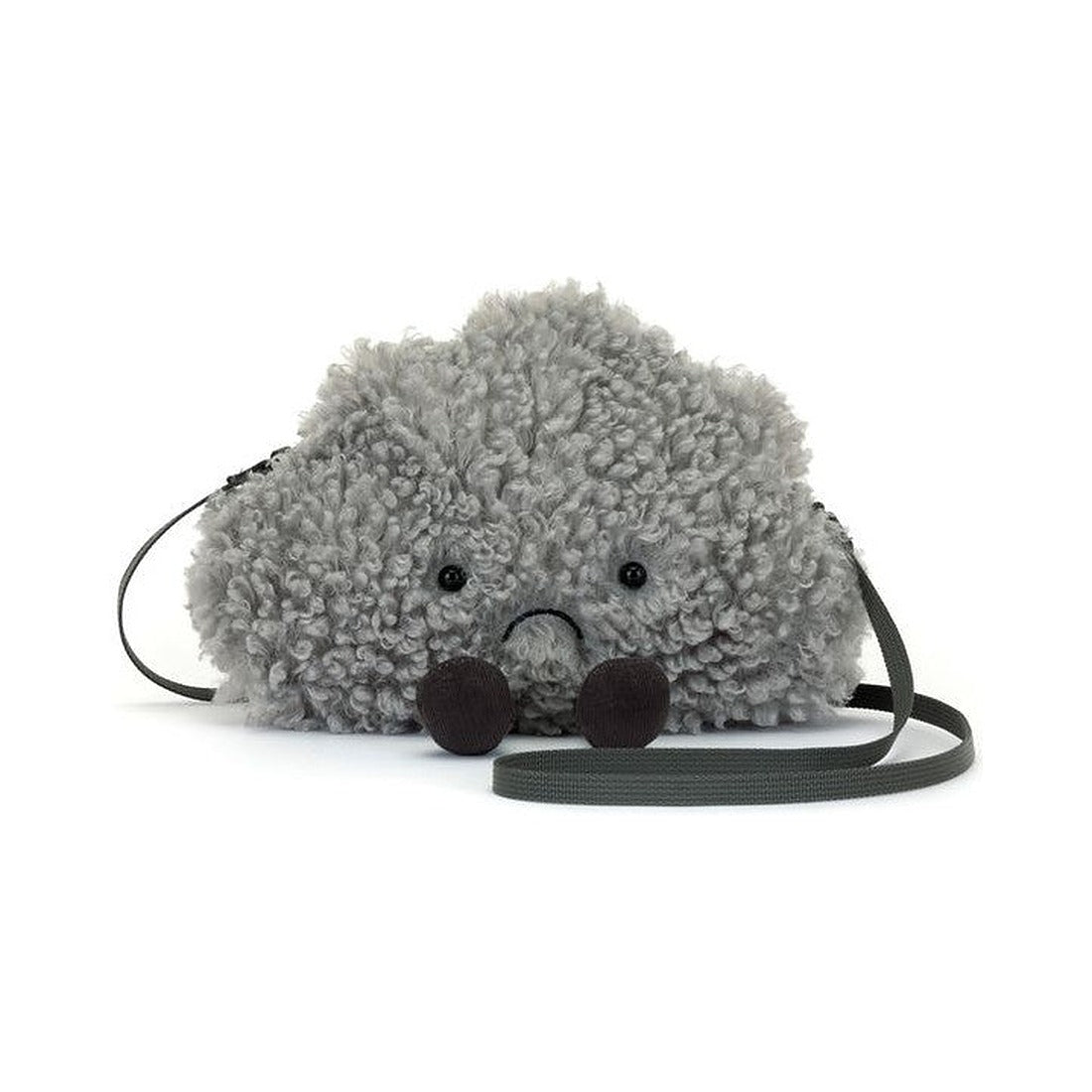 Torebka na ramię Jellycat Amuseables – Chmurka Burzowa 24 cm, widok z przodu