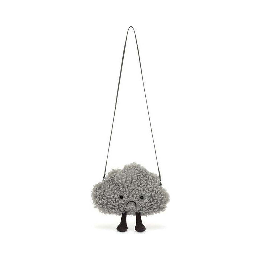 Torebka na ramię Jellycat Amuseables – Chmurka Burzowa 24 cm, torebka zawieszona na długim pasku