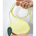 Torebka na ramię Cytryna Yuko.B – żółta, 14 × 5,5 × 10 cm – zdjęcie 5