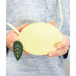 Torebka na ramię Cytryna Yuko.B – żółta, 14 × 5,5 × 10 cm – zdjęcie 8