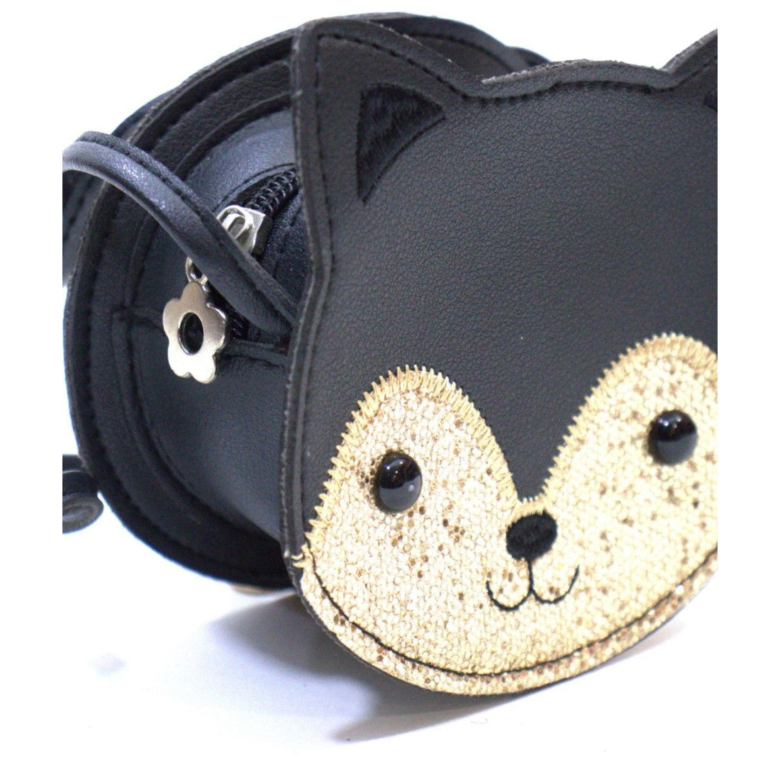 Torebka na ramię Gaspard Yuko.B – czarna, 12 × 5,5 × 12 cm – zdjęcie 3