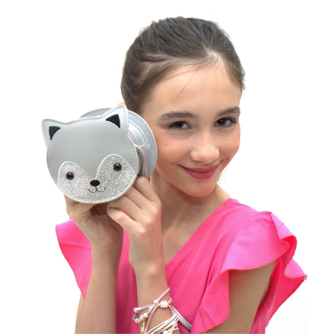 Torebka na ramię Gaspard Yuko.B – szara, 12 × 5,5 × 12 cm – zdjęcie 6