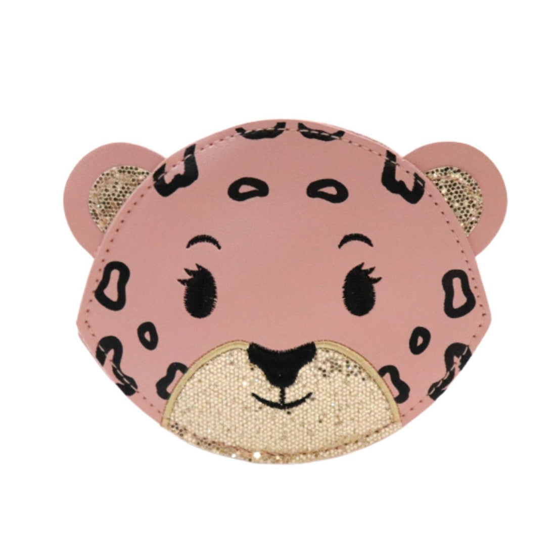 Torebka na ramię Leo the Leopard Yuko.B – różowa, 16 × 5 × 13 cm – zdjęcie 2