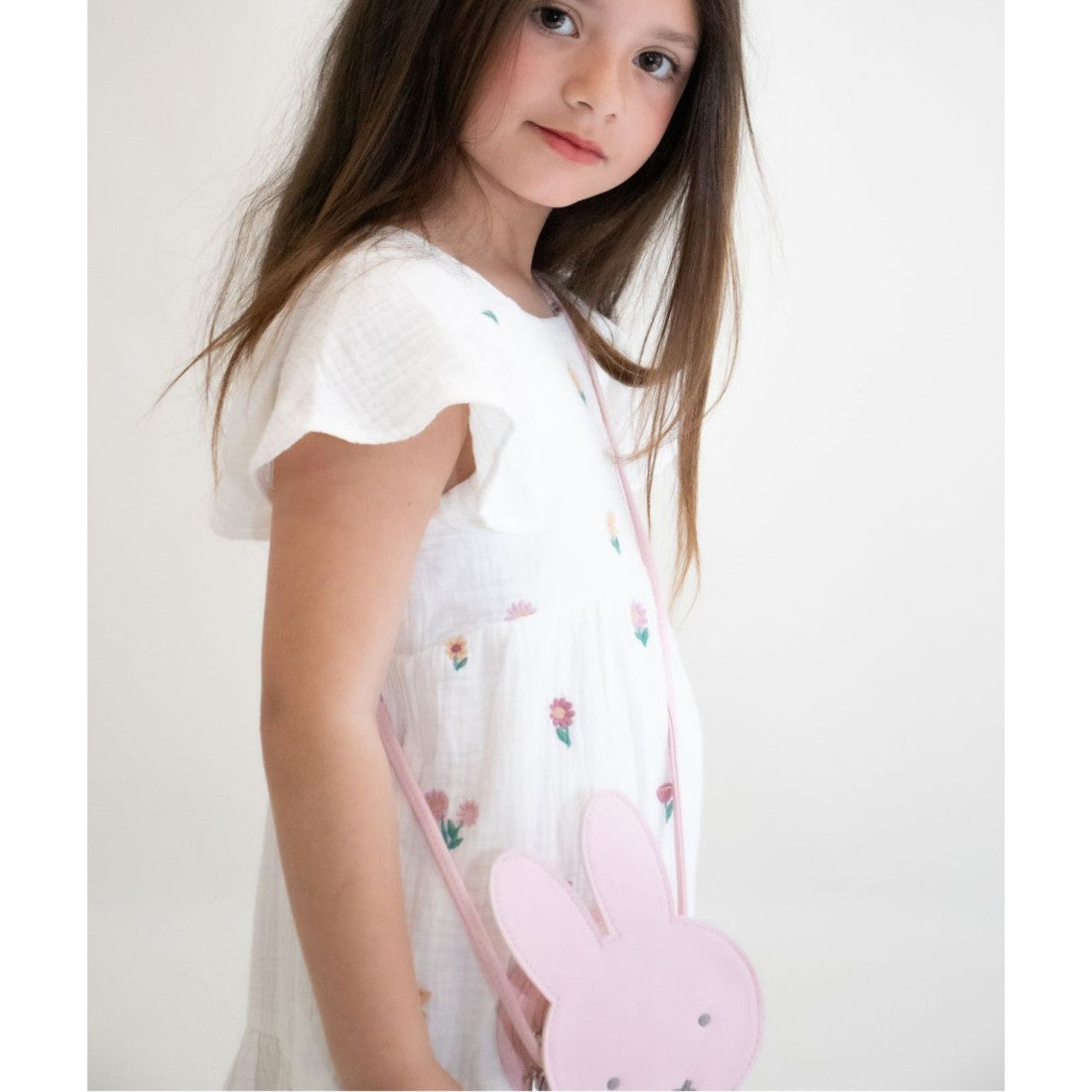 Torebka na ramię Miffy Yuko.B – różowa – zdjęcie 7
