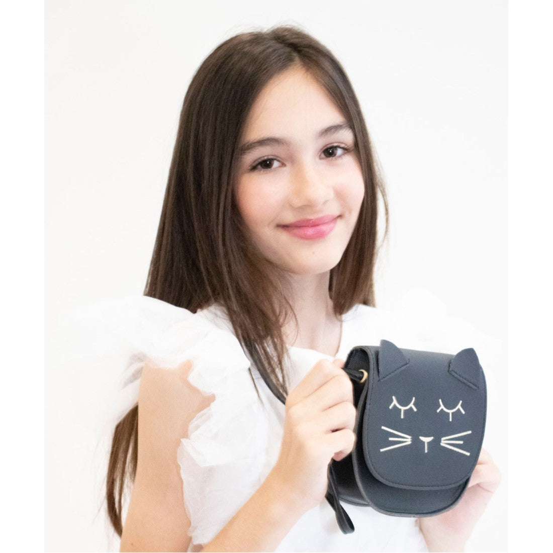 Torebka na ramię Mina Yuko.B – czarna, 14 × 4,5 × 15 cm – zdjęcie 5