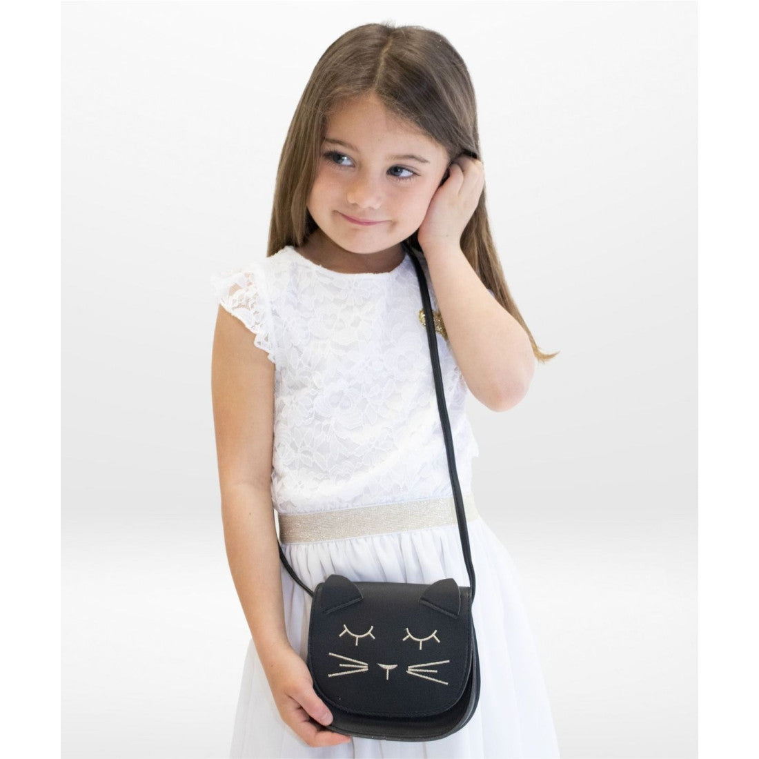 Torebka na ramię Mina Yuko.B – czarna, 14 × 4,5 × 15 cm – zdjęcie 6