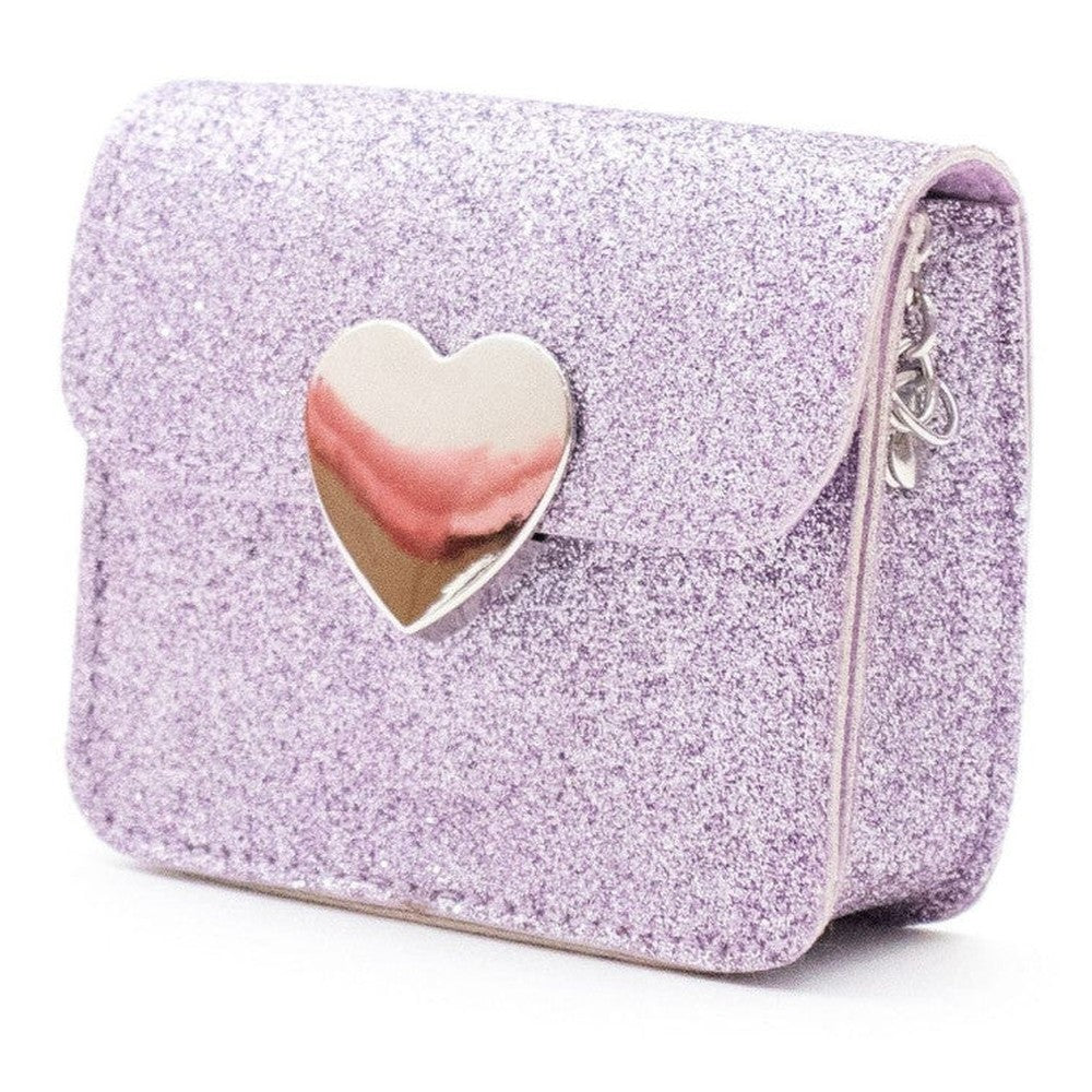 Torebka na ramię Mini Love Yuko.B – fioletowa, 11 × 10 × 10 cm – zdjęcie 2