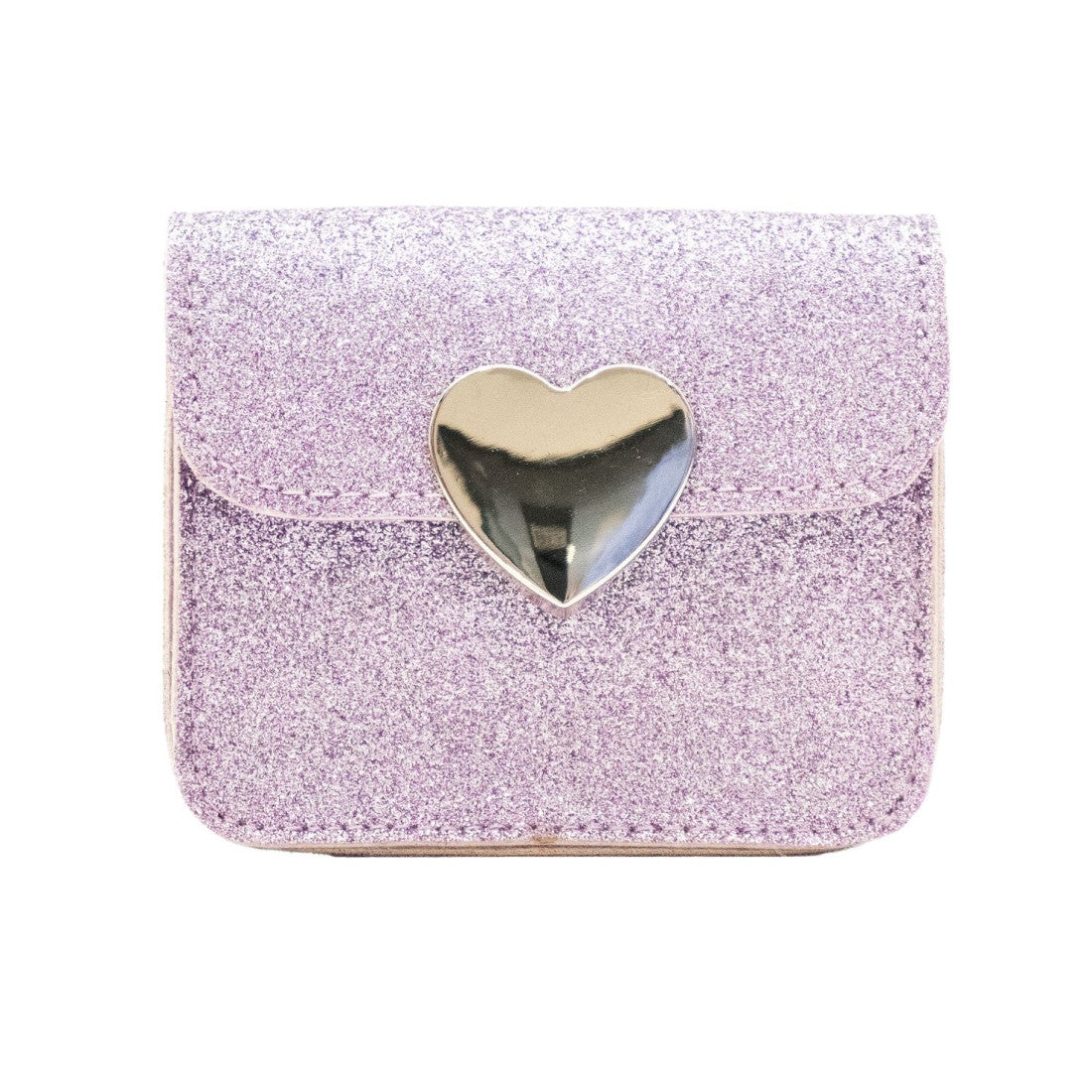 Torebka na ramię Mini Love Yuko.B – fioletowa, 11 × 10 × 10 cm – zdjęcie 3