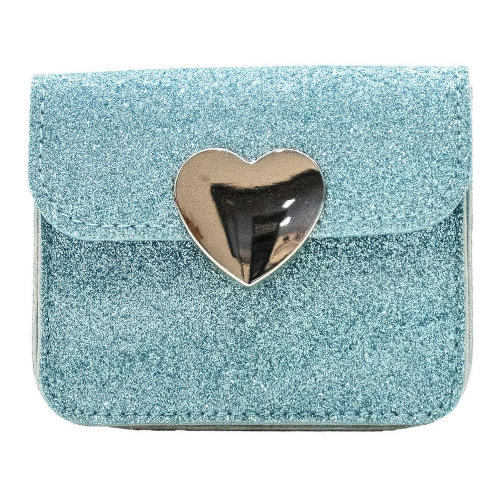 Torebka na ramię Mini Love Yuko.B – miętowa, 11 × 10 × 10 cm – zdjęcie 2