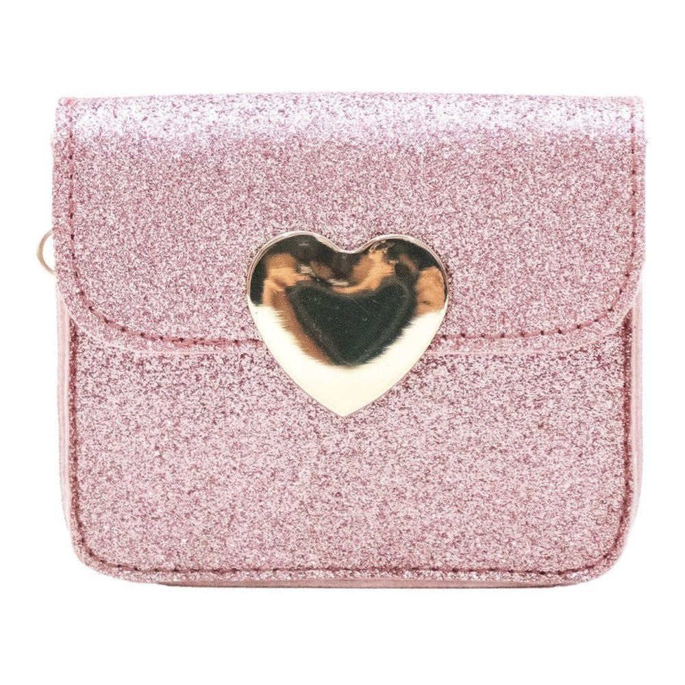 Torebka na ramię Mini Love Yuko.B – różowa, 11 × 10 × 10 cm – zdjęcie 3