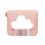 Torebka na ramię Rainbow Mini Yuko.B – różowa, 11 × 5 × 12,5 cm – zdjęcie 2
