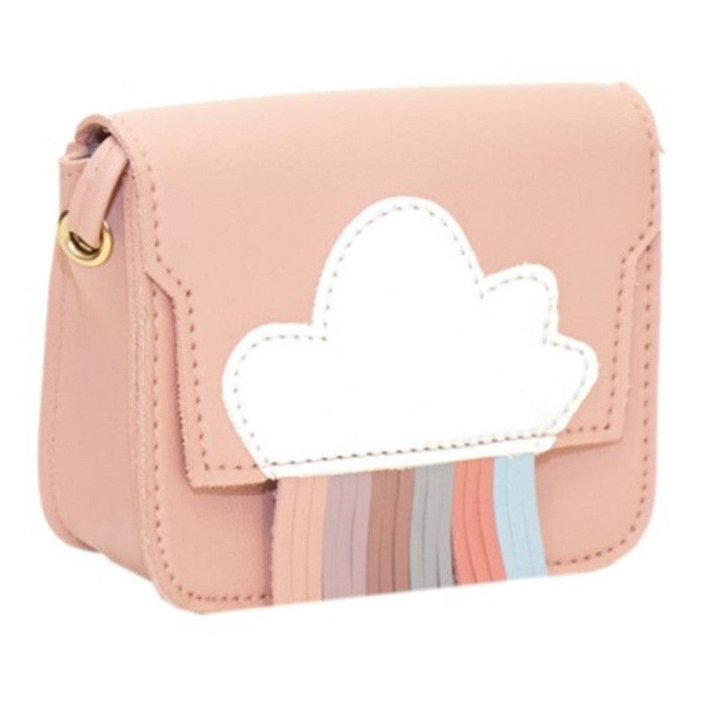 Torebka na ramię Rainbow Mini Yuko.B – różowa, 11 × 5 × 12,5 cm