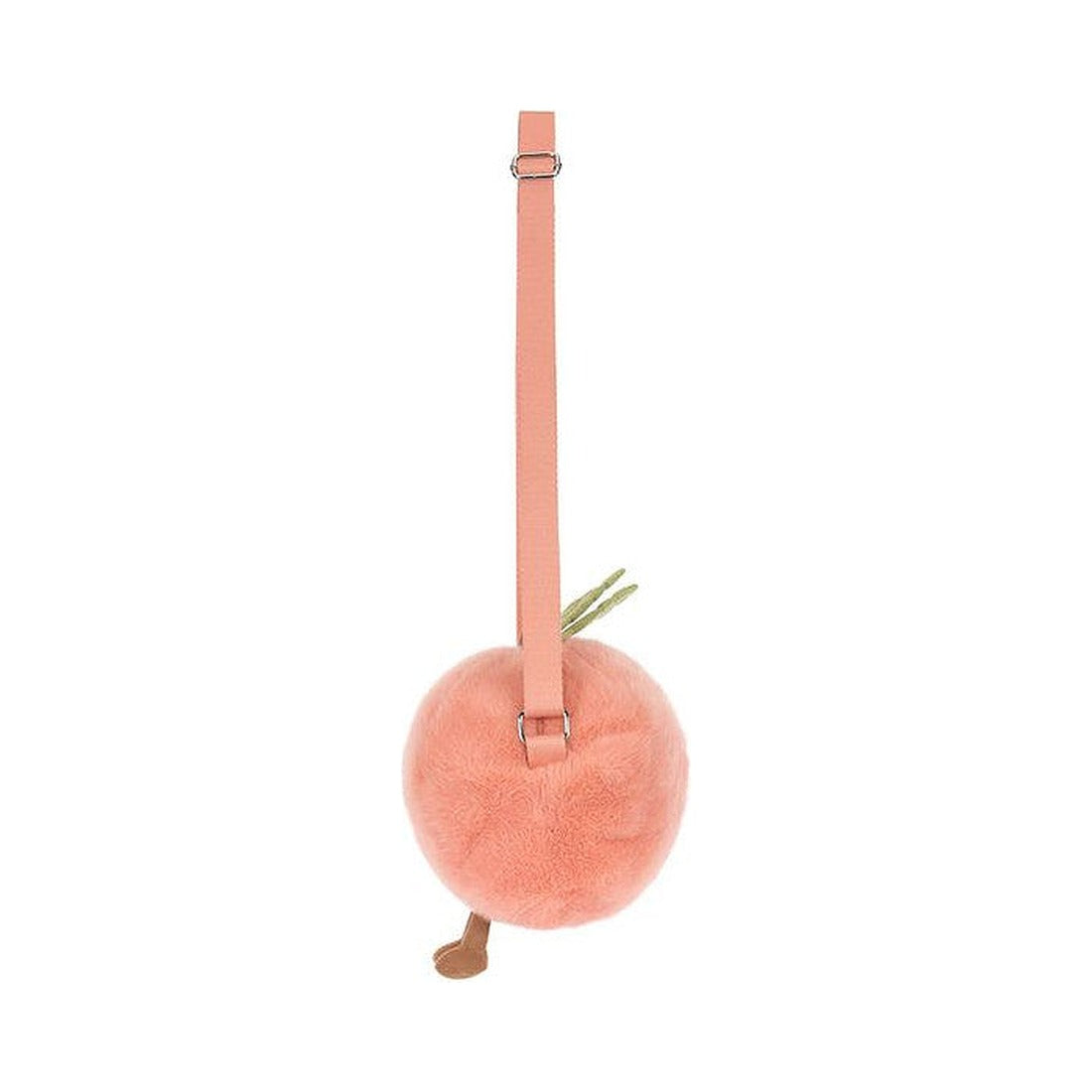 Torebka na ramię Jellycat Amuseables – Brzoskwinia 18 cm, widok z boku