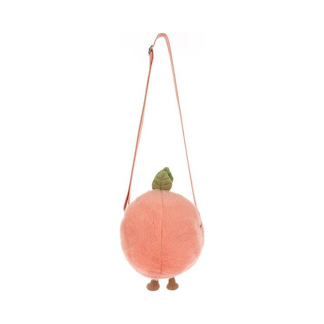 Torebka na ramię Jellycat Amuseables – Brzoskwinia 18 cm, widok z tyłu