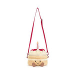Torebka na ramię Jellycat Amuseables – Urodzinowy Torcik 18 cm, torebka zawieszona na pasku