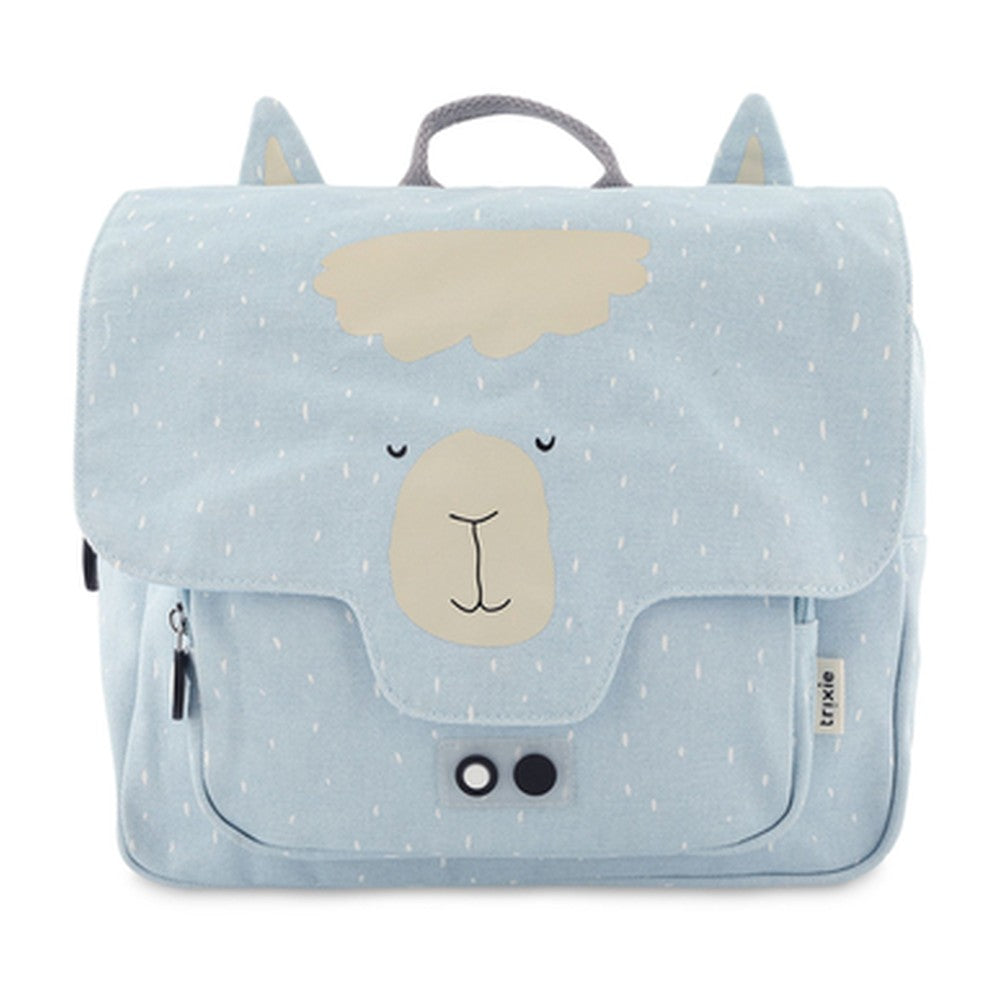 Tornister Alpaka Trixie – bawełniany, 29 × 25 × 10 cm