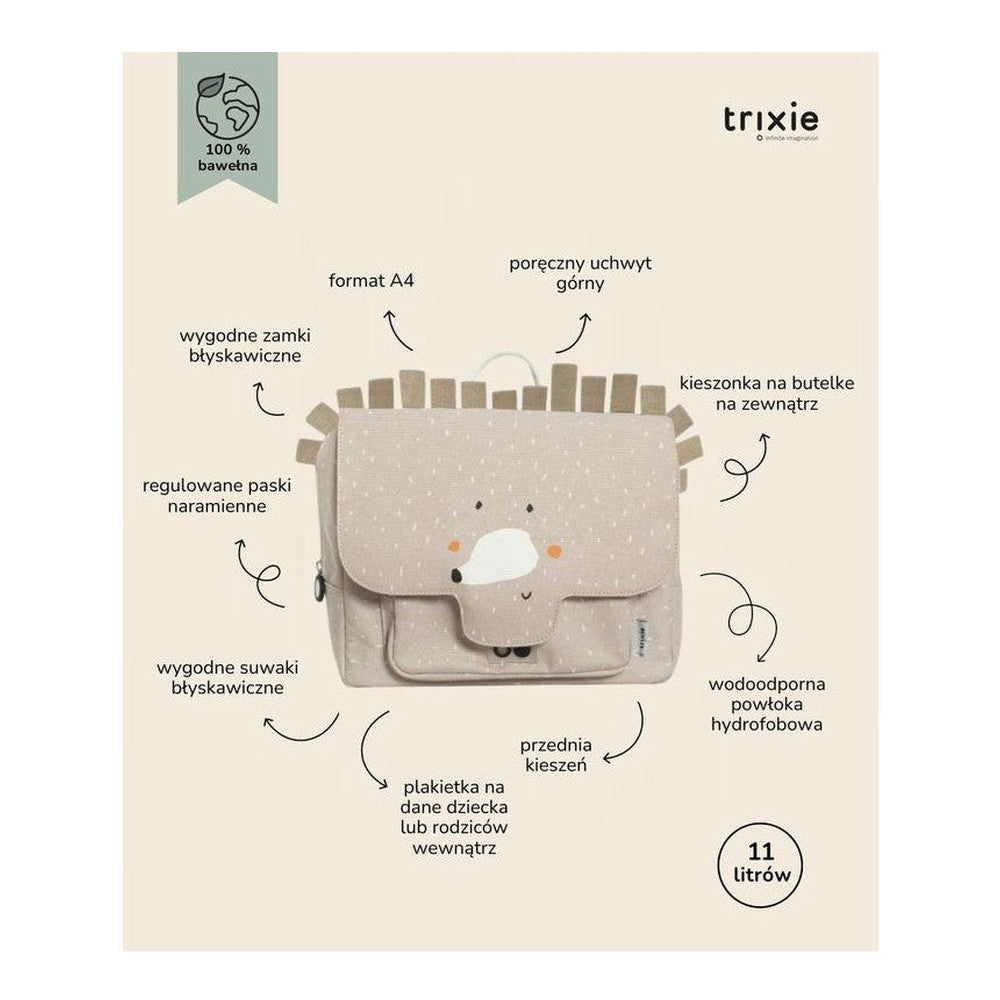 Tornister Jeż Trixie – zdjęcie 2