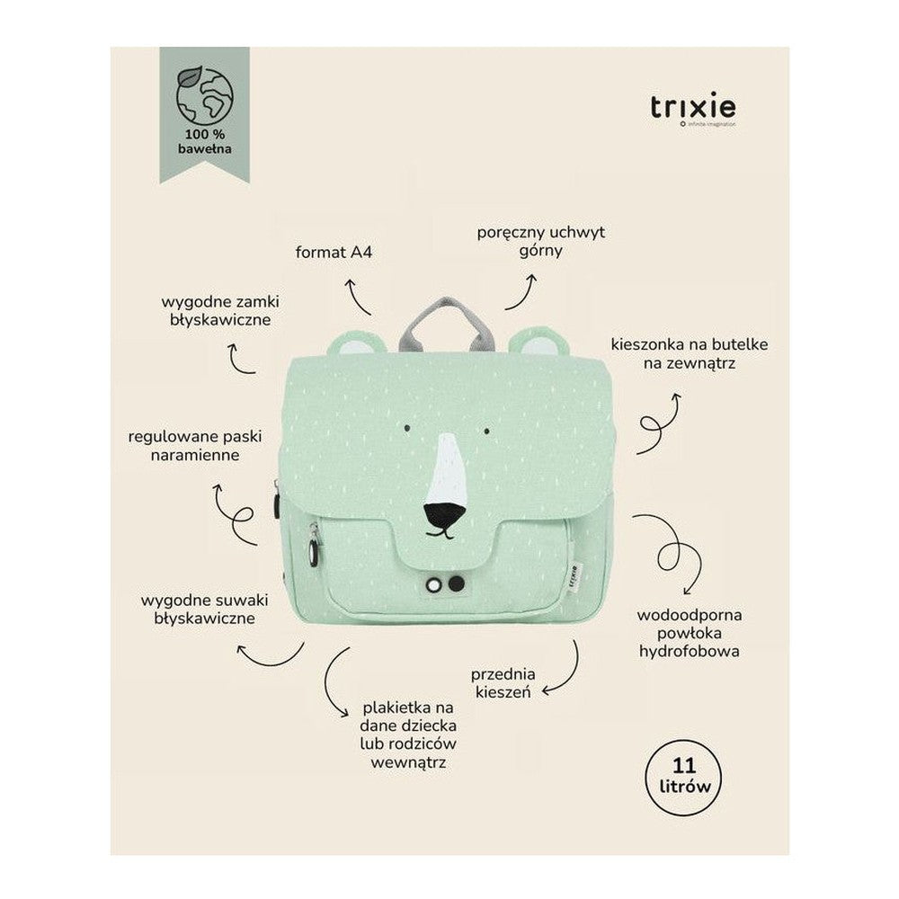 Tornister Miś Polarny Trixie – zdjęcie 5