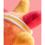 Maskotka Jellycat Amuseables – Słoneczko na Wrotkach 30 cm, zbliżenie na opaskę i promienie